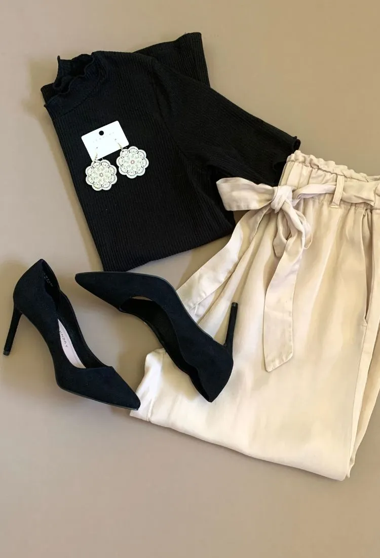 Rya Classic Pump in Black