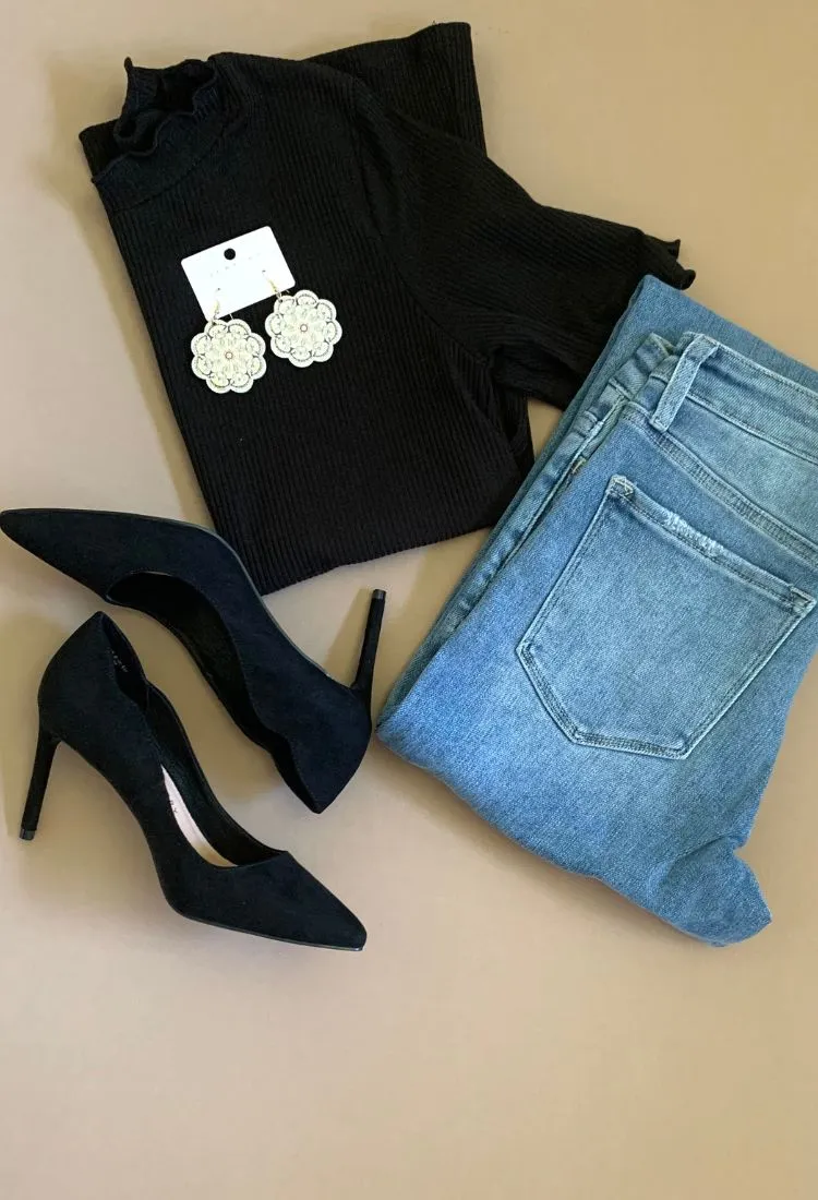 Rya Classic Pump in Black
