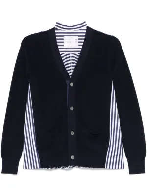 Sacai bomullskardigan