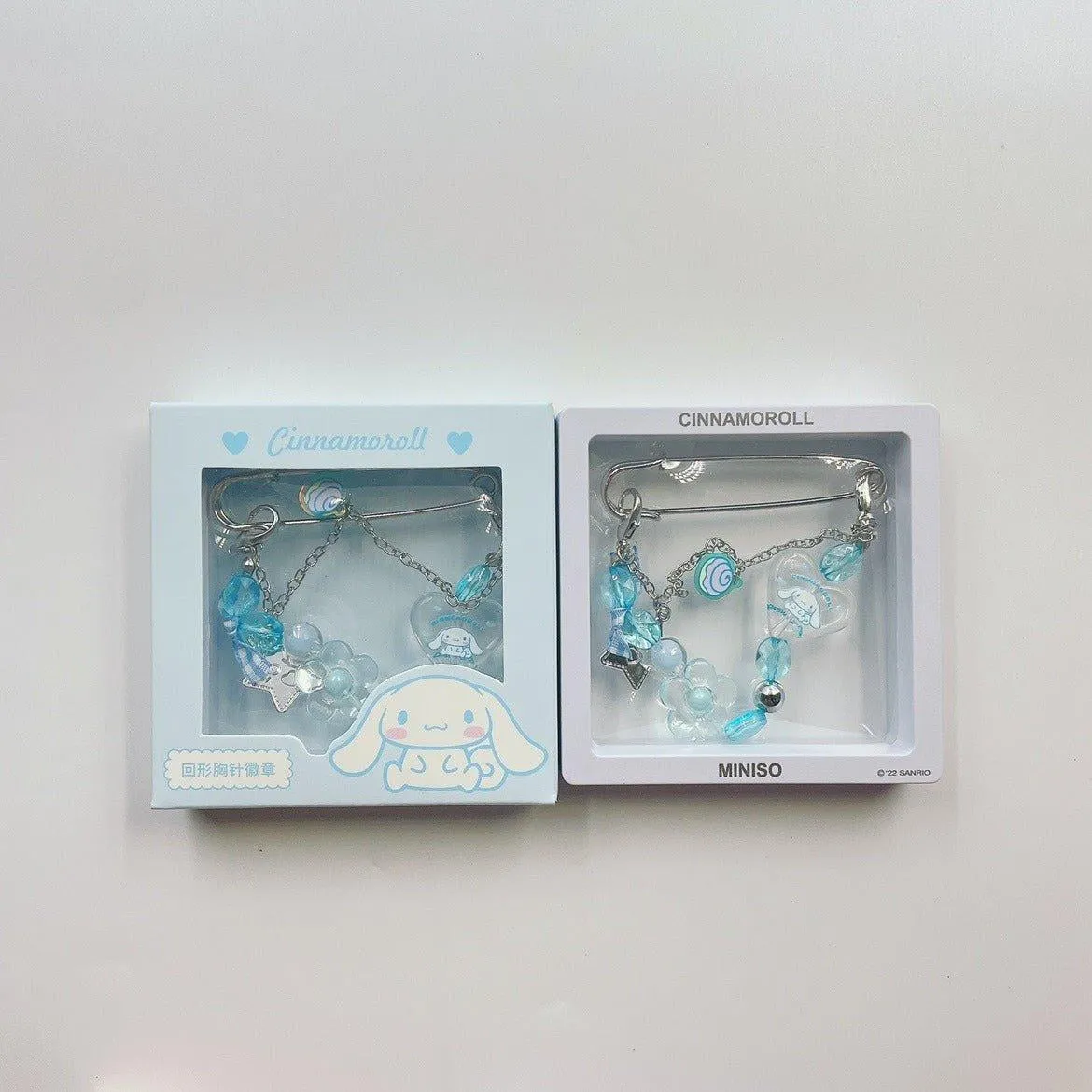 Sanrio Brooch Pin with Case