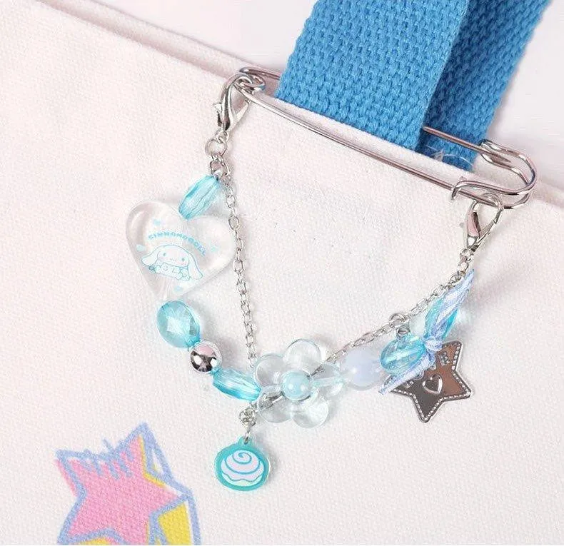 Sanrio Brooch Pin with Case