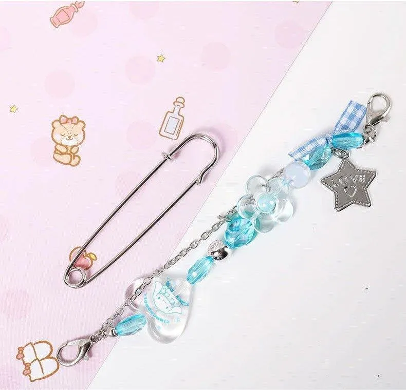 Sanrio Brooch Pin with Case