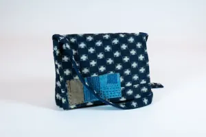 Satchel of Vintage Indigo Boro Cloth