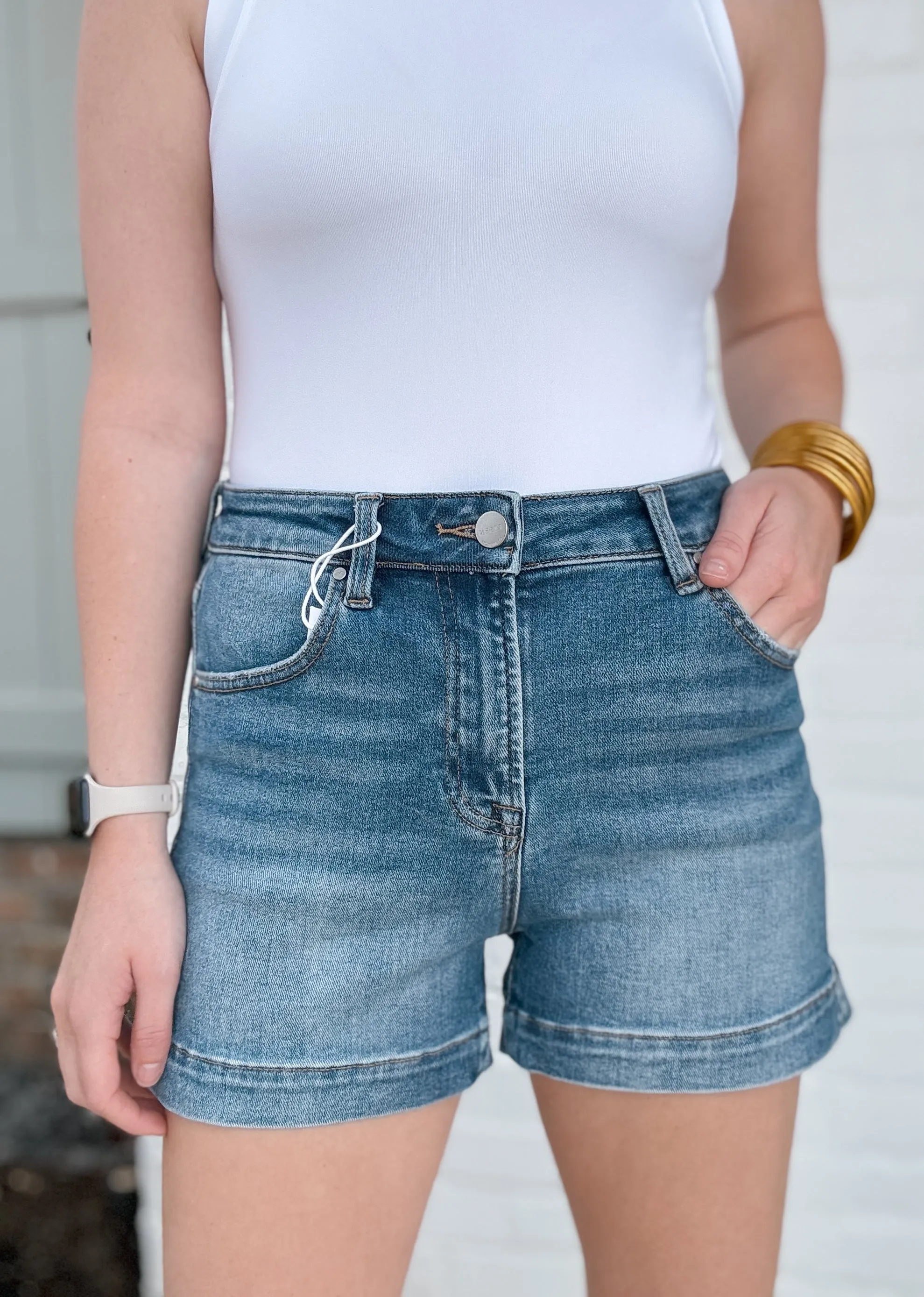 Savannah Denim Shorts