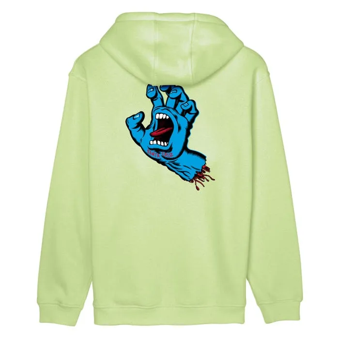 Screaming Hand Chest Santa Cruz Hood