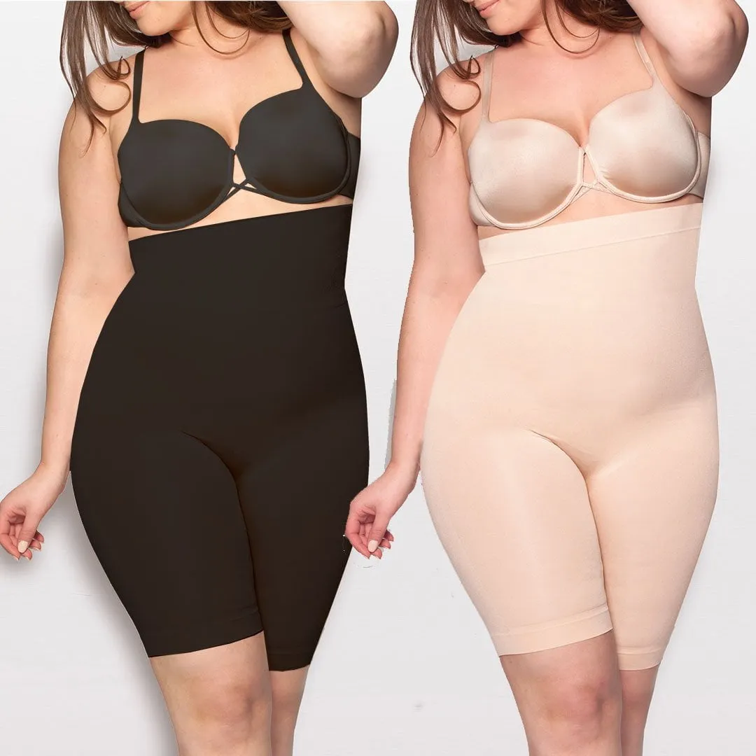 Sculptor All in One Shapewear Short - Black