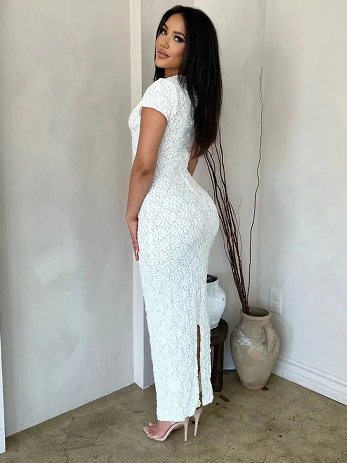 Self Designed Bodycon Maxi