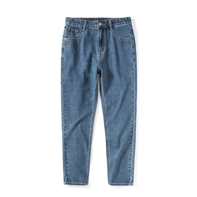 SEMIR 2021 Men's Loose Cotton Denim Jeans: Spring & Autumn Streetwear