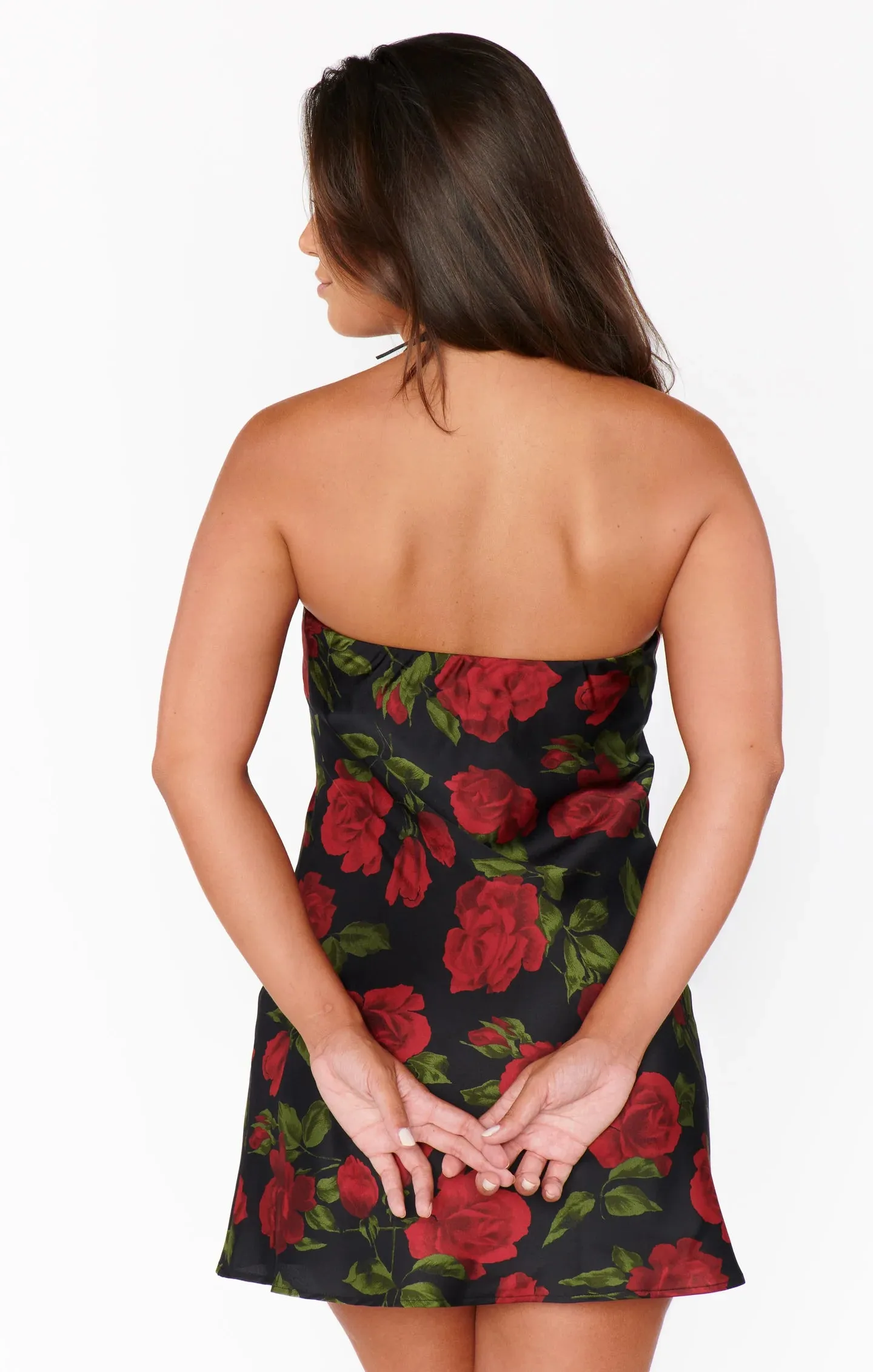 Send Me Roses Mini Dress
