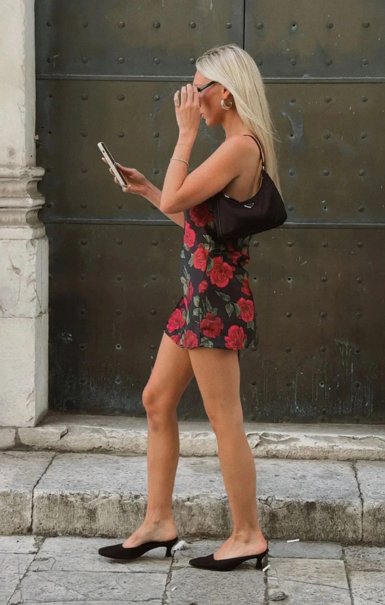 Send Me Roses Mini Dress