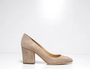 Sergio Rossi Women's Cipria Suede Pump A75252 40% OFF