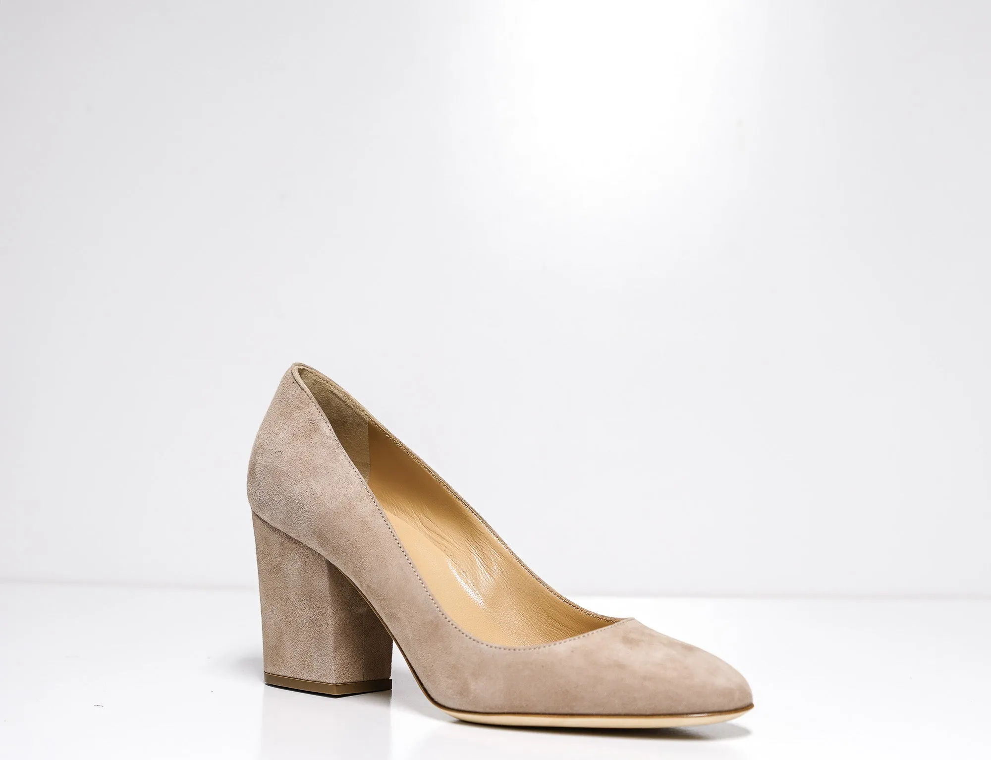 Sergio Rossi Women's Cipria Suede Pump A75252 40% OFF