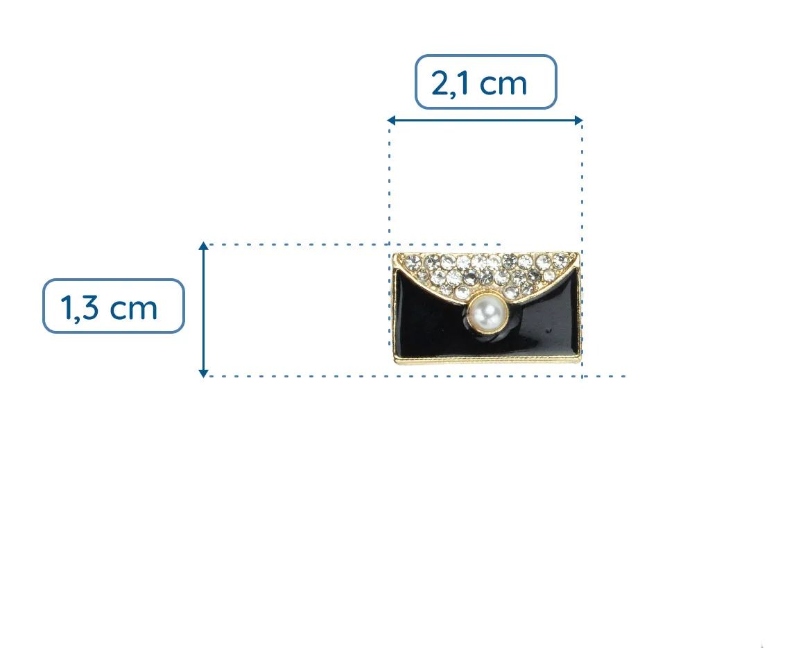 Set of 3 Brooches - Girl with a Cat, Ornament and Black Handbag