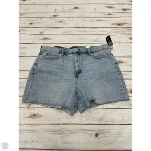 Shorts By Banana Republic In Blue Denim, Size: 18