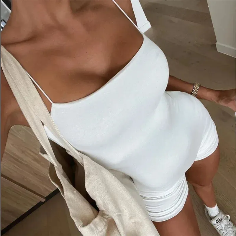 Sleeveless Sexy Bodysuit Romper | Club Streetwear
