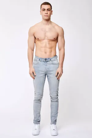 SLIM-FIT JEANS - OVERDYE SANDWASH