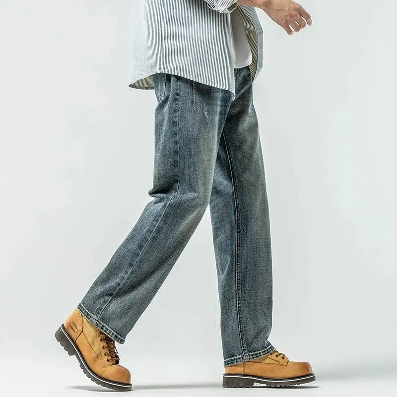 Slim Fit Straight Leg Jeans