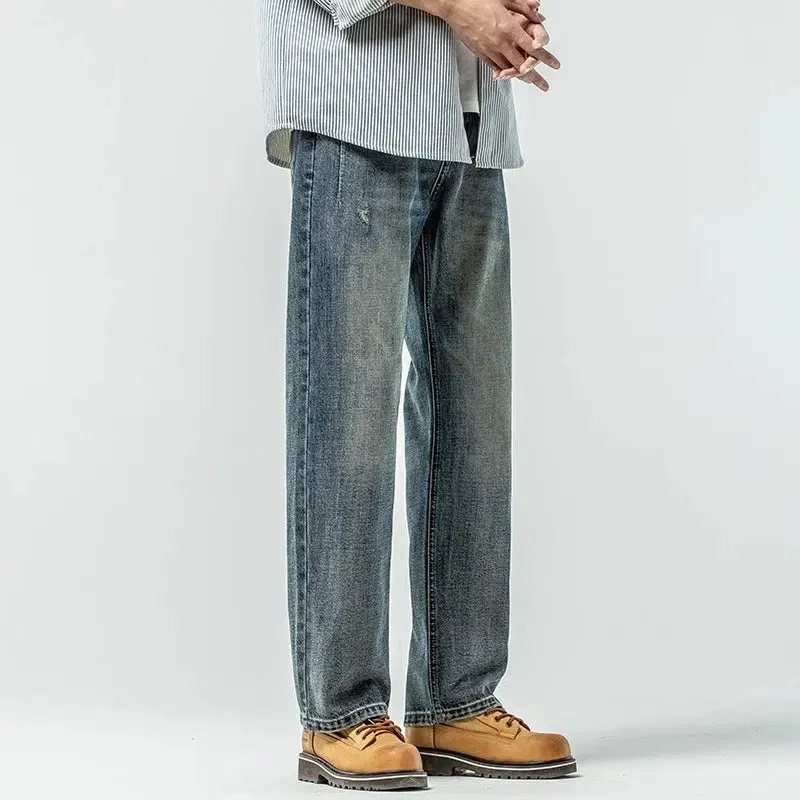 Slim Fit Straight Leg Jeans
