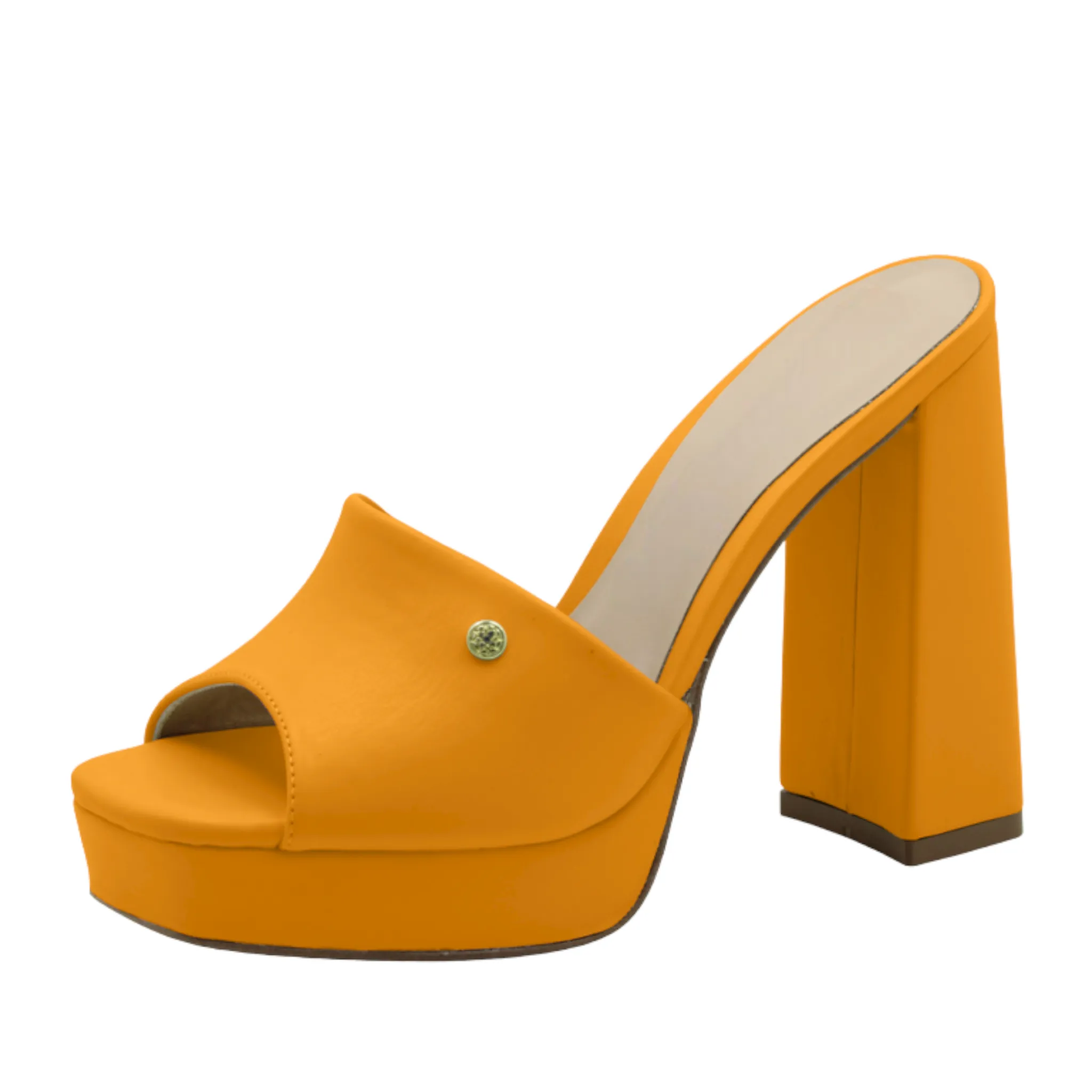 Slip On Platform Mule Heels