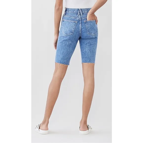 SLVRLAKE Beatnik Denim Shorts in Pacific NWOT