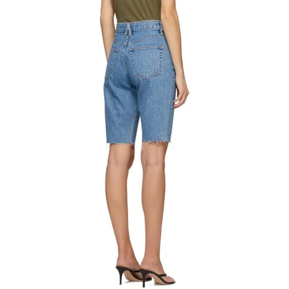 SLVRLAKE Beatnik Denim Shorts in Pacific NWOT