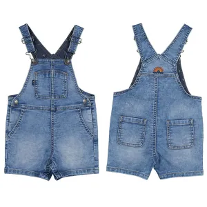 Soft Denim Short Overall 1.635
