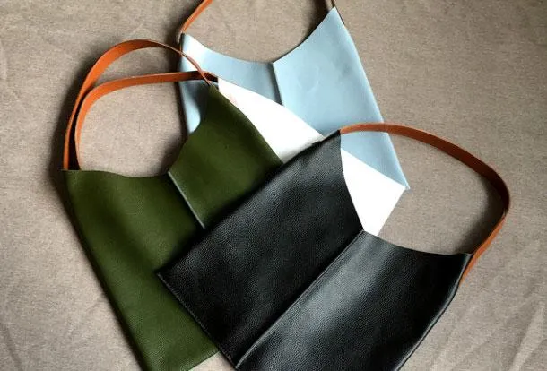 Soft Leather Tote Unique Tote Bag Womens Unique Tote Handbags Cool Work Totes