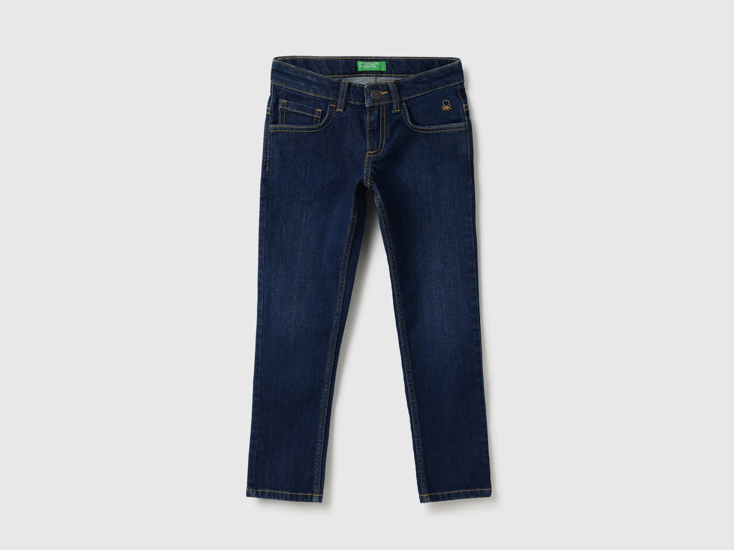Solid Slim Fit Denim Jeans