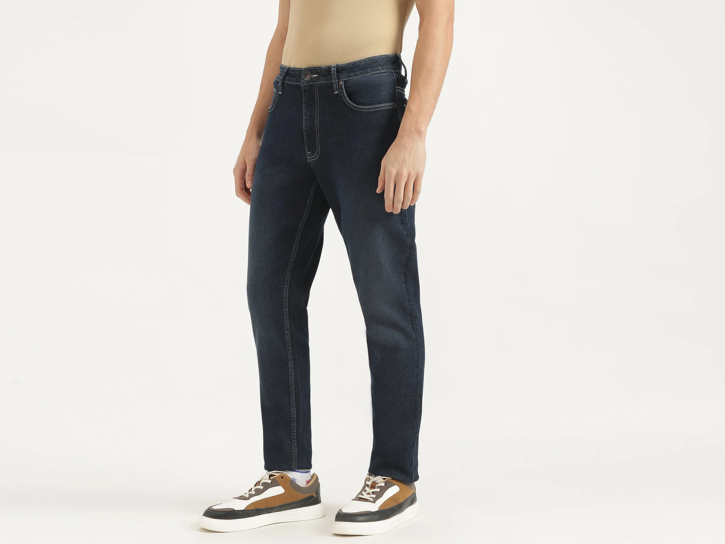 Solid Slim Fit Jeans