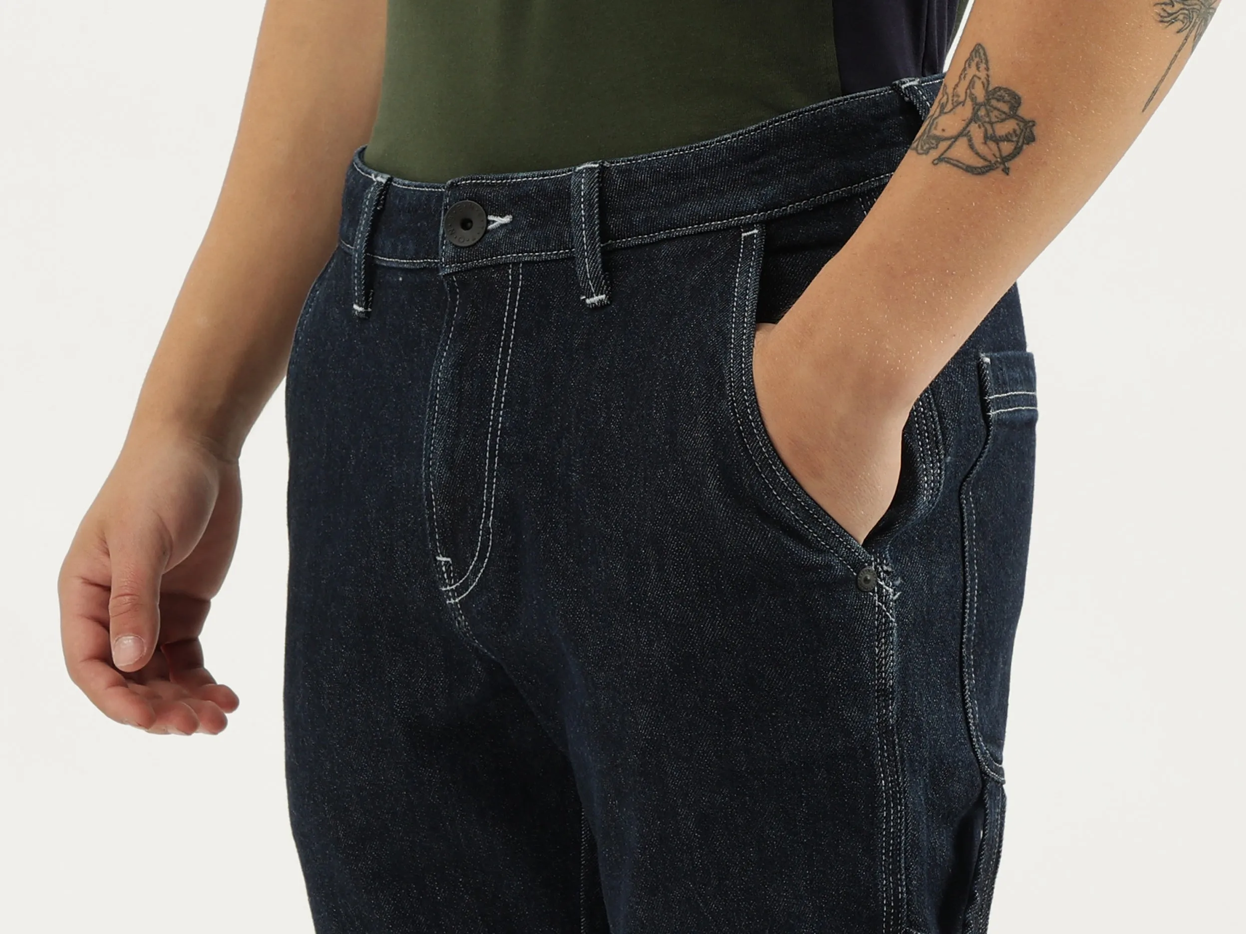 Solid Slim Fit Jeans