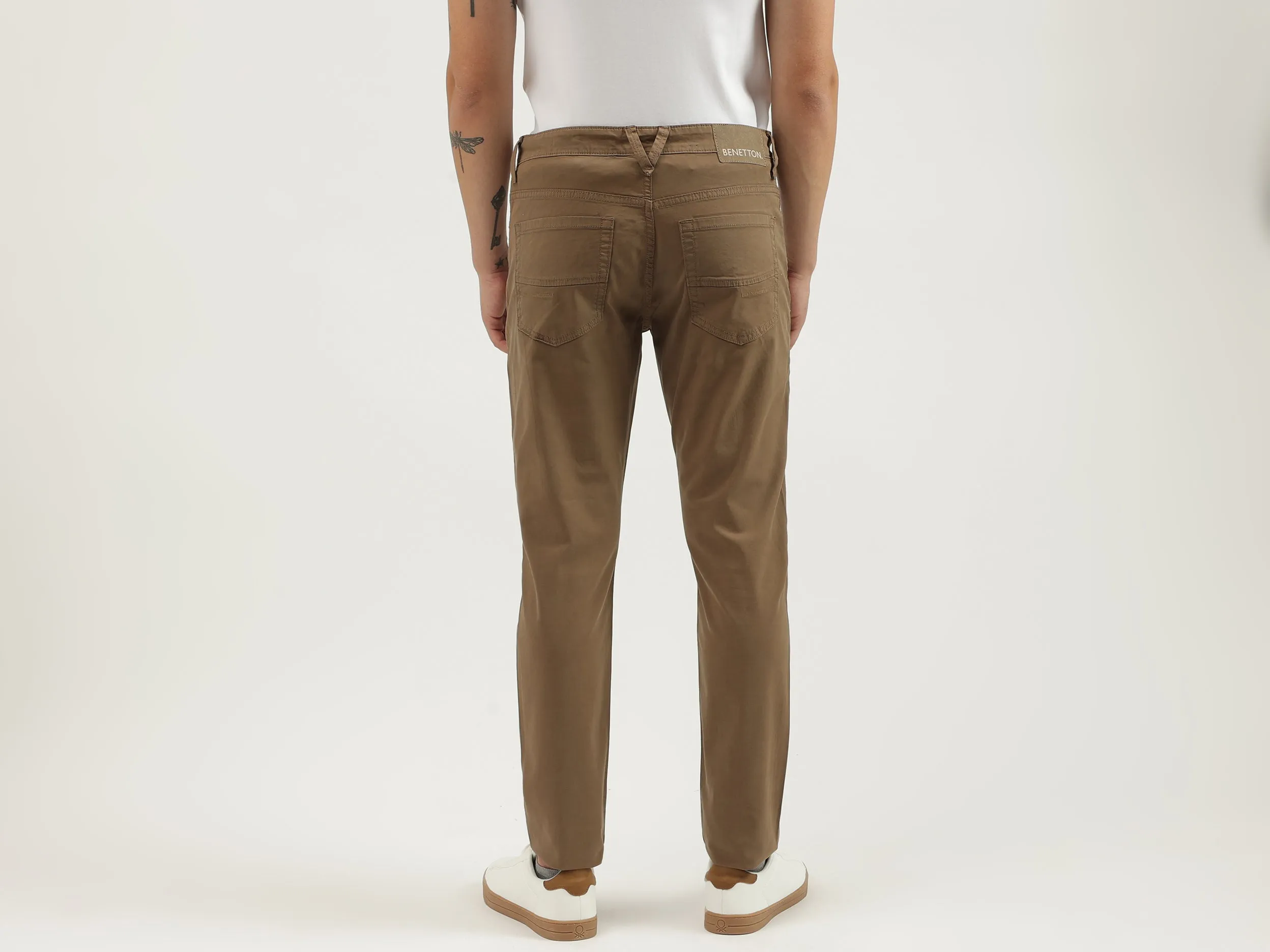 Solid Slim Fit Jeans
