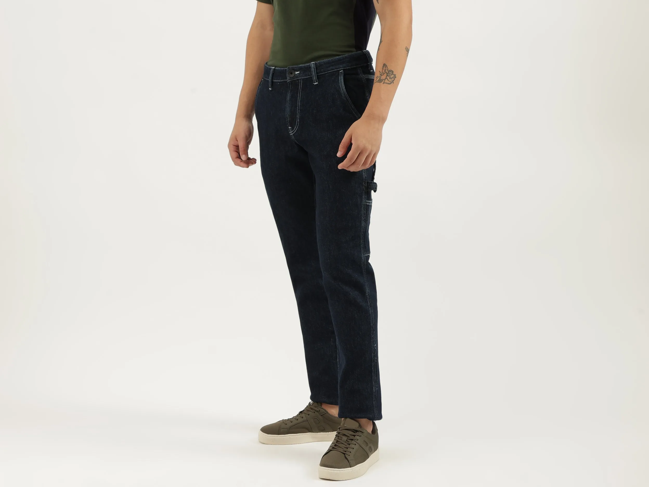 Solid Slim Fit Jeans