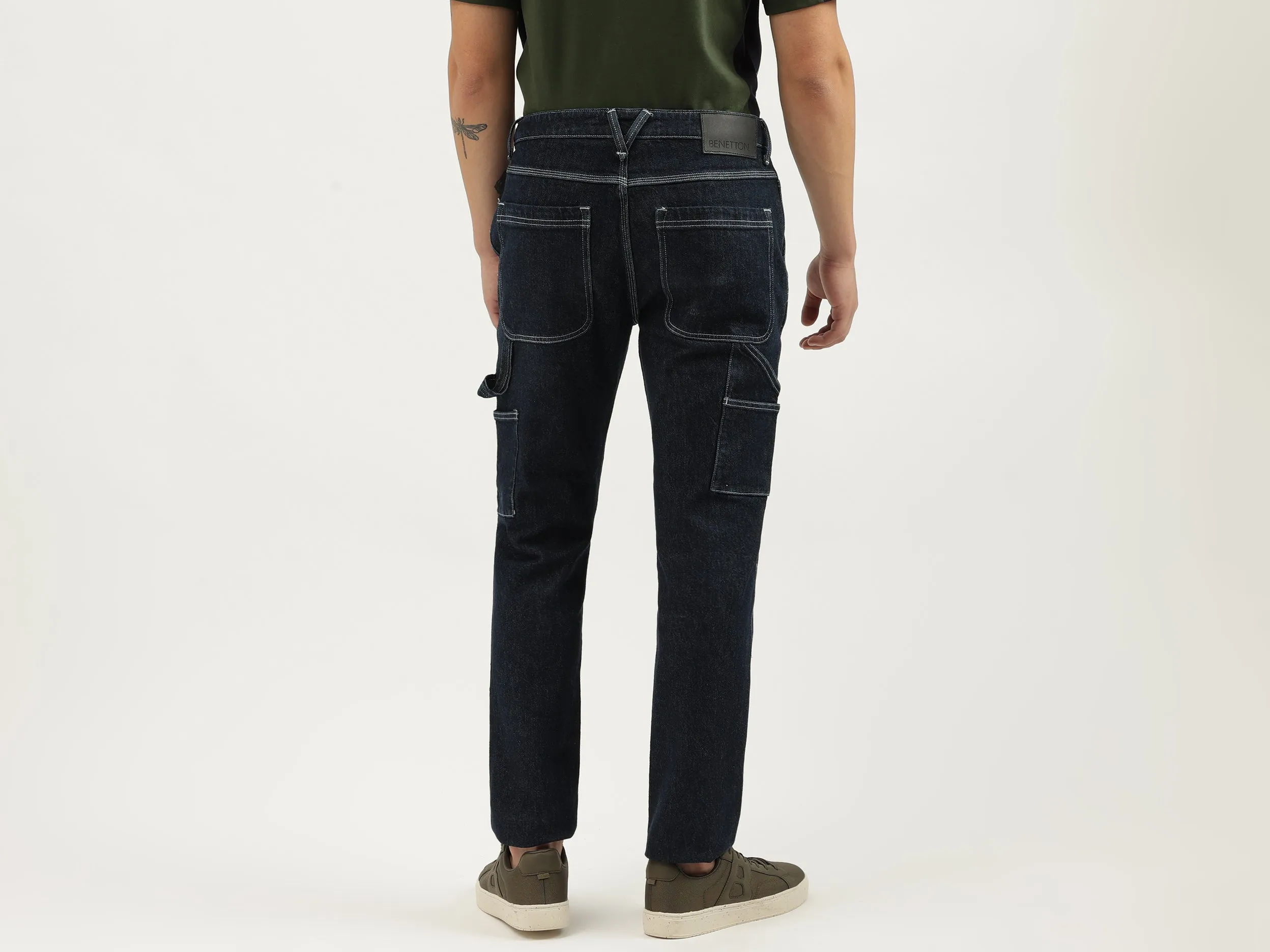 Solid Slim Fit Jeans