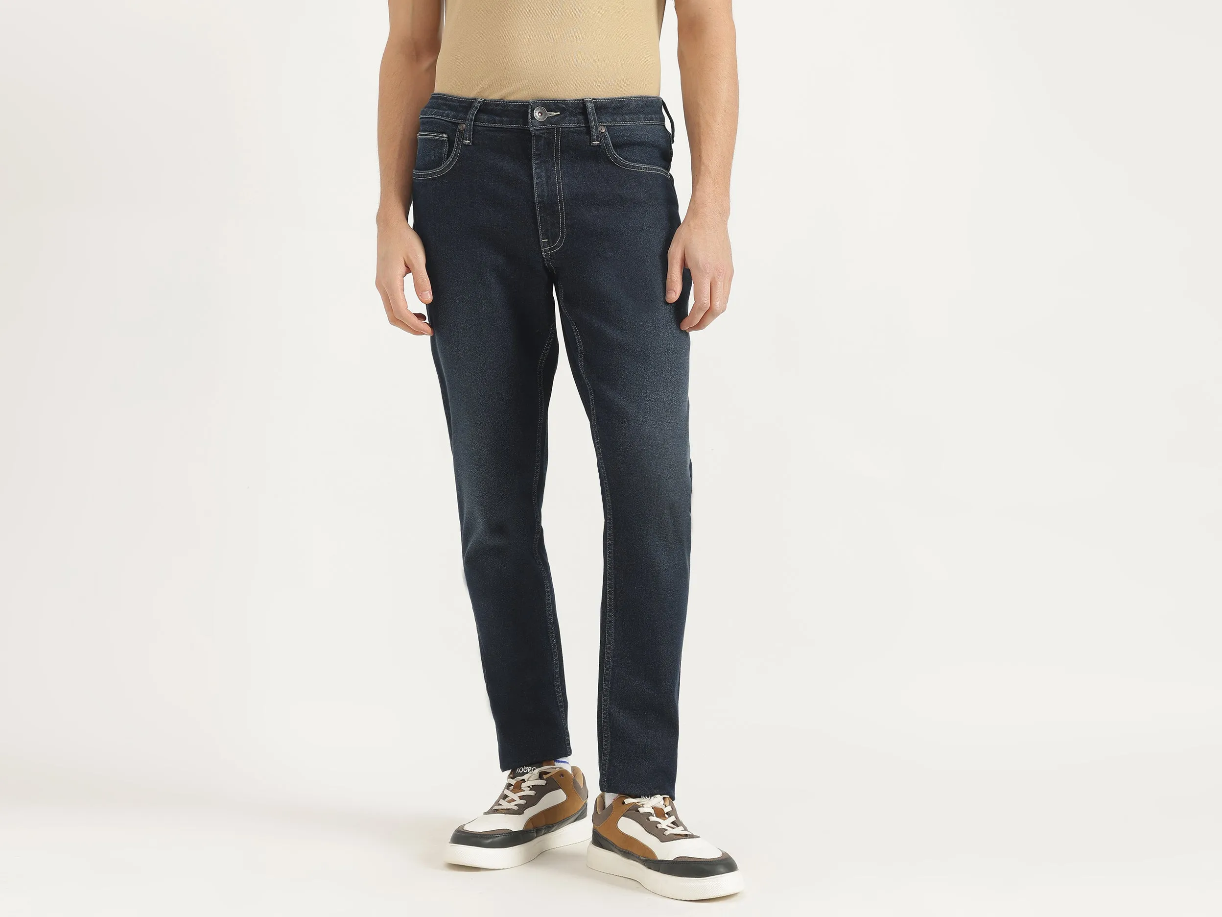 Solid Slim Fit Jeans