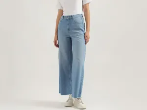 Solid Wide Leg Fit Jeans