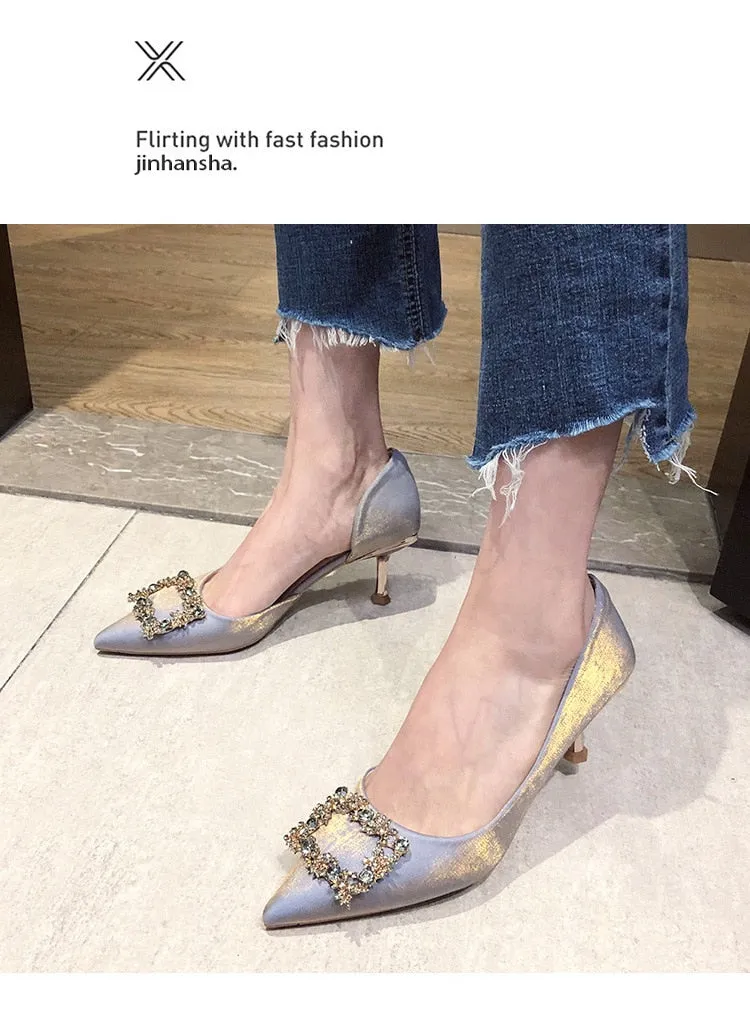 Spring New Women Bridal Shoes Wedding Shoes