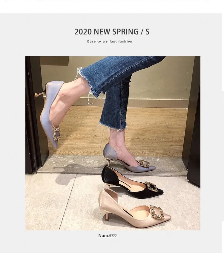 Spring New Women Bridal Shoes Wedding Shoes