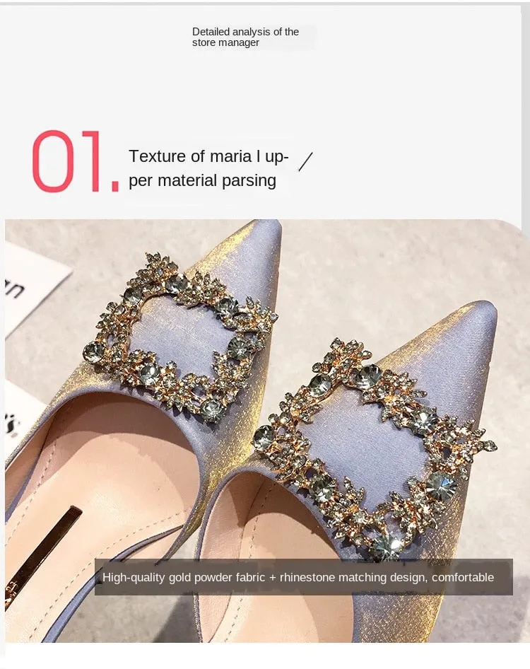 Spring New Women Bridal Shoes Wedding Shoes