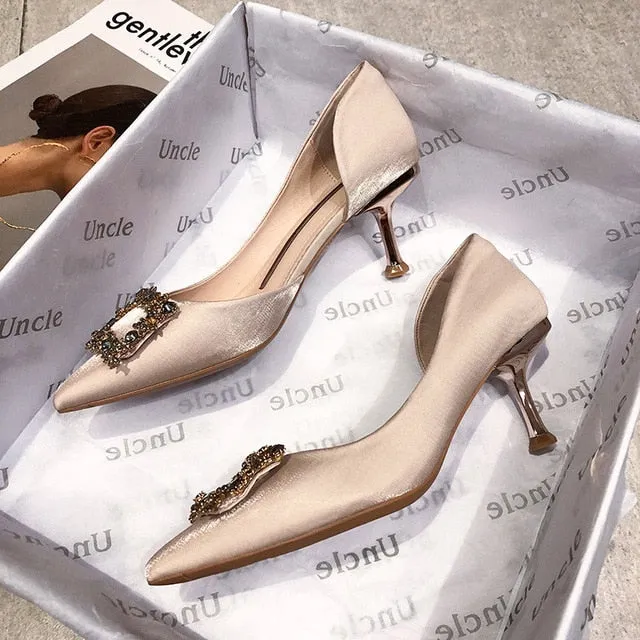Spring New Women Bridal Shoes Wedding Shoes