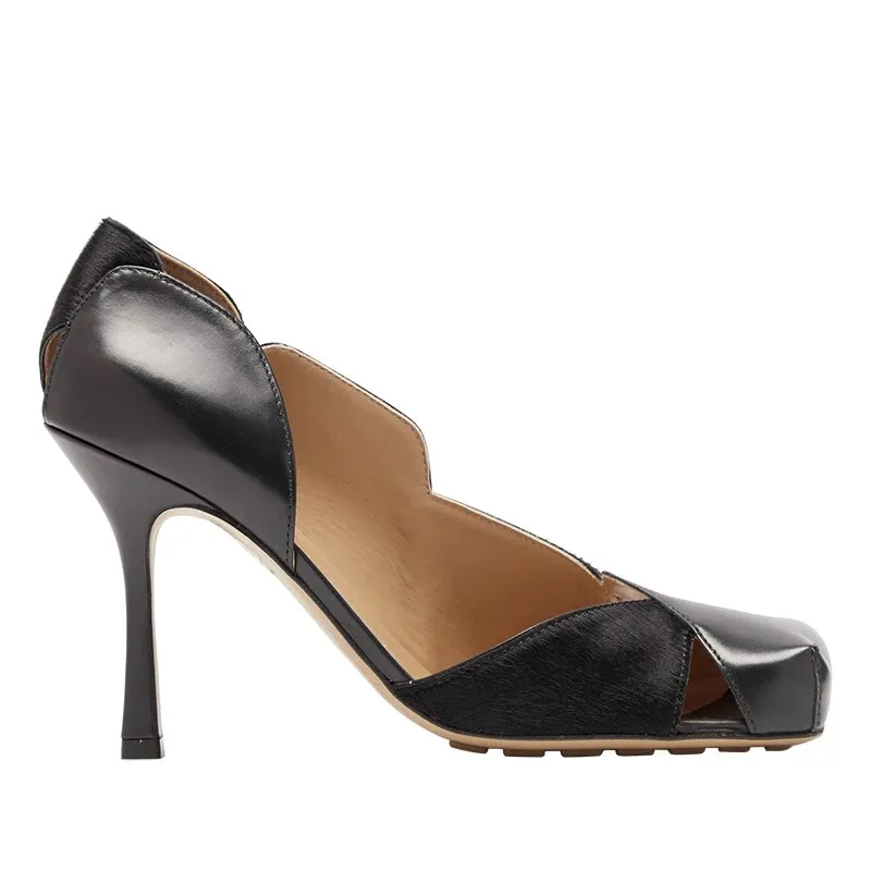 Square Toe Pumps Women Sandals