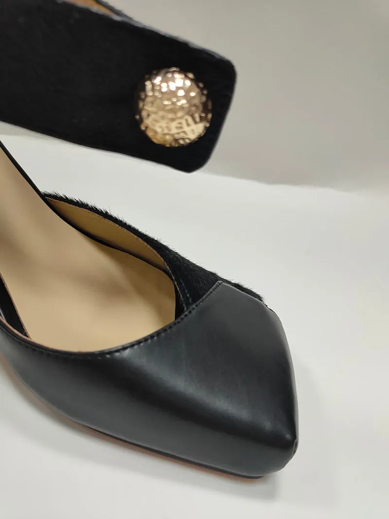 Square Toe Pumps Women Sandals
