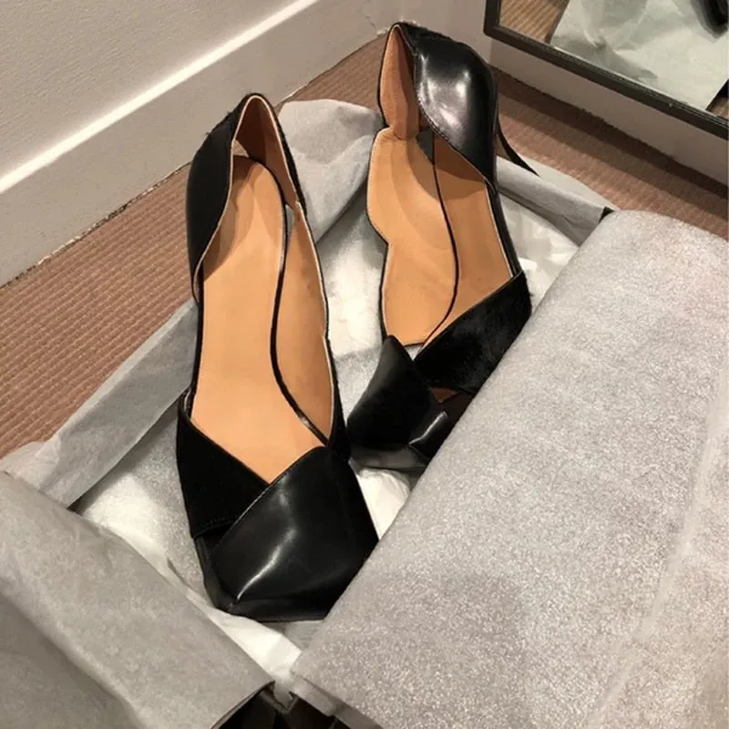 Square Toe Pumps Women Sandals