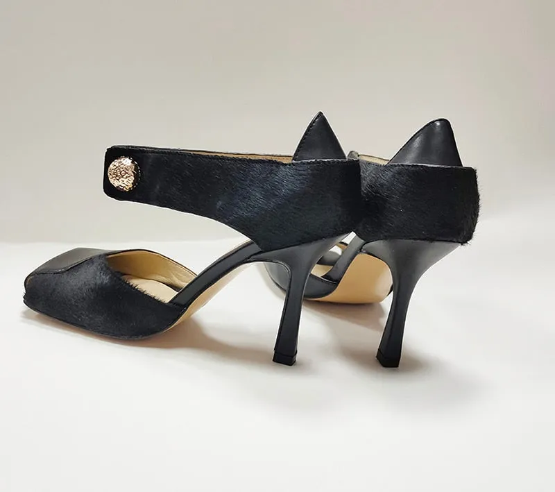 Square Toe Pumps Women Sandals