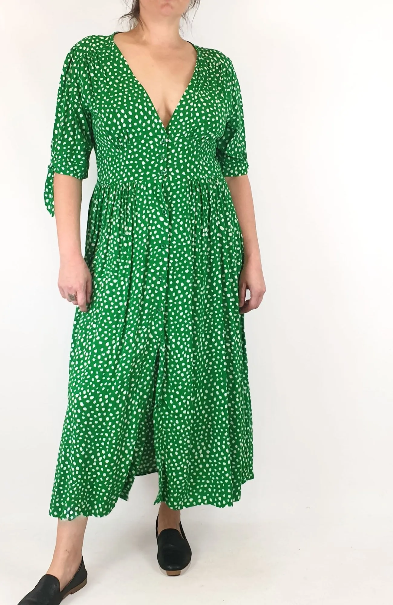St Frock unique print dress size 14
