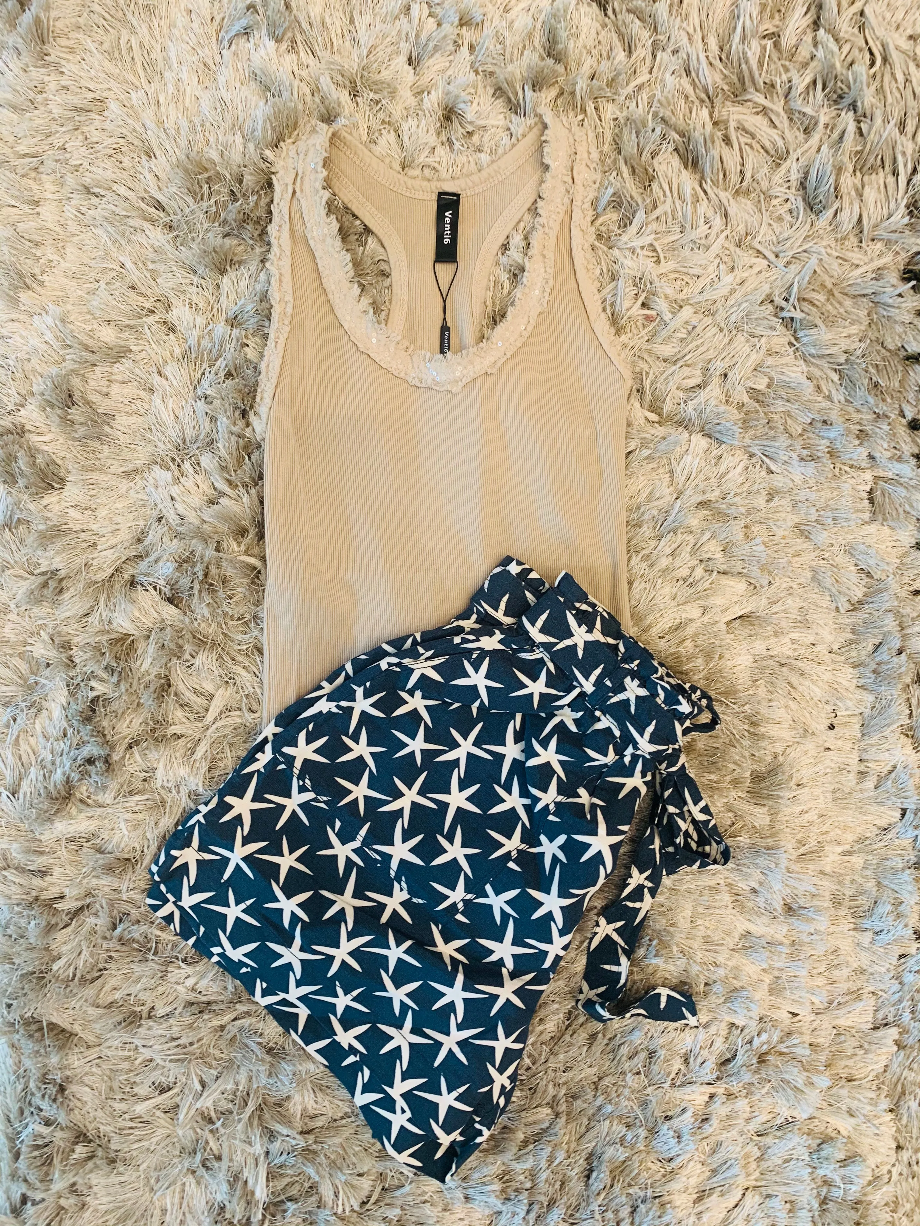 Star Fish Printed Shorts