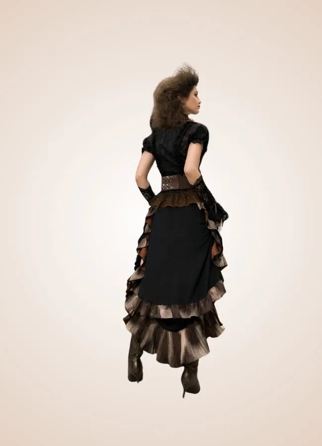 Steampunk Vintage Long Skirt