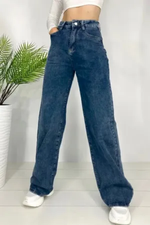 Stretchable Skyline Straight Leg Denim