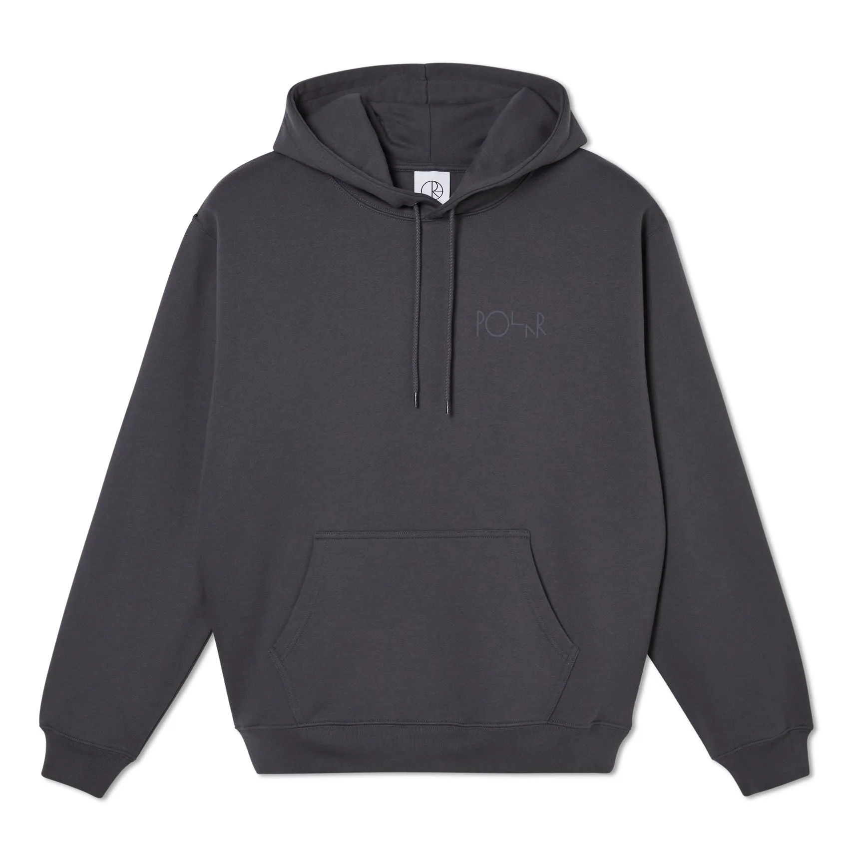 Stroke Logo Hoodie Graphite