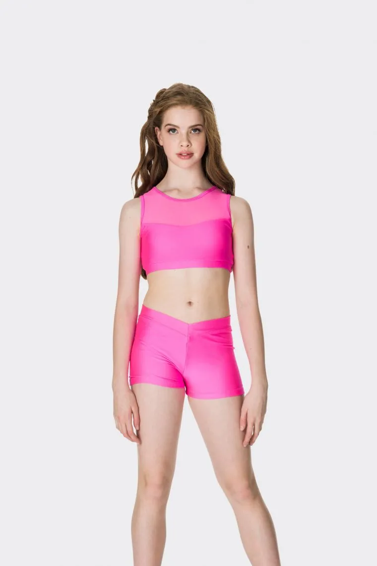 Studio 7 Mesh Crop Top | Child