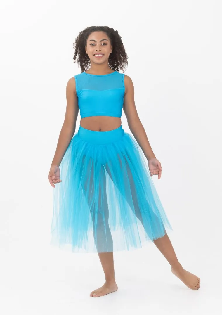 Studio 7 Mesh Crop Top | Child